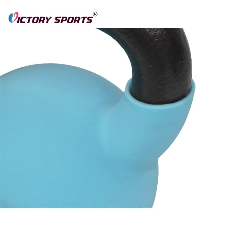 Vinyl Neoprene Coated Kettlebell for Sale VKB-6004 - Image 3