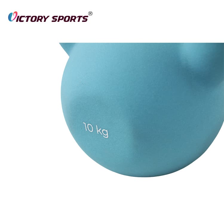 Vinyl Neoprene Coated Kettlebell for Sale VKB-6004 - Image 4