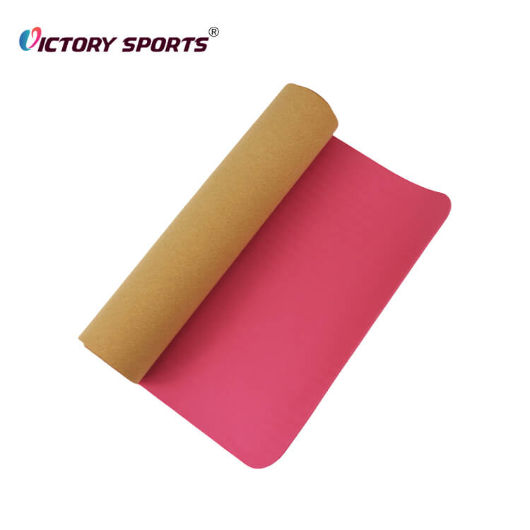 Wholesale Eco-friendly Cork Yoga Mat VSEM-6118