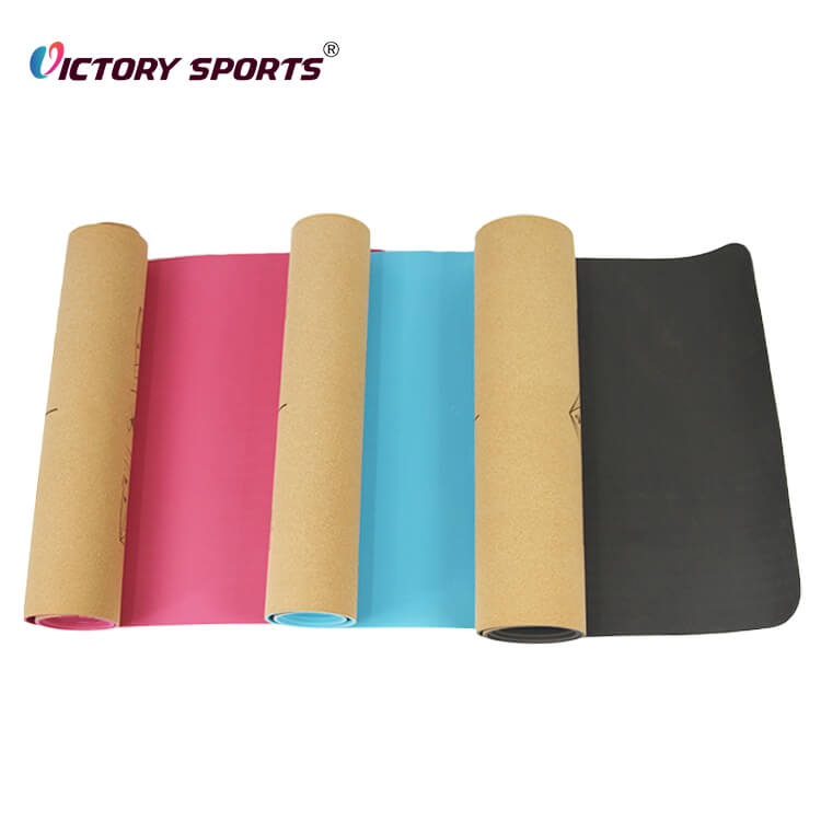 Wholesale Eco-friendly Cork Yoga Mat VSEM-6118 - Image 2