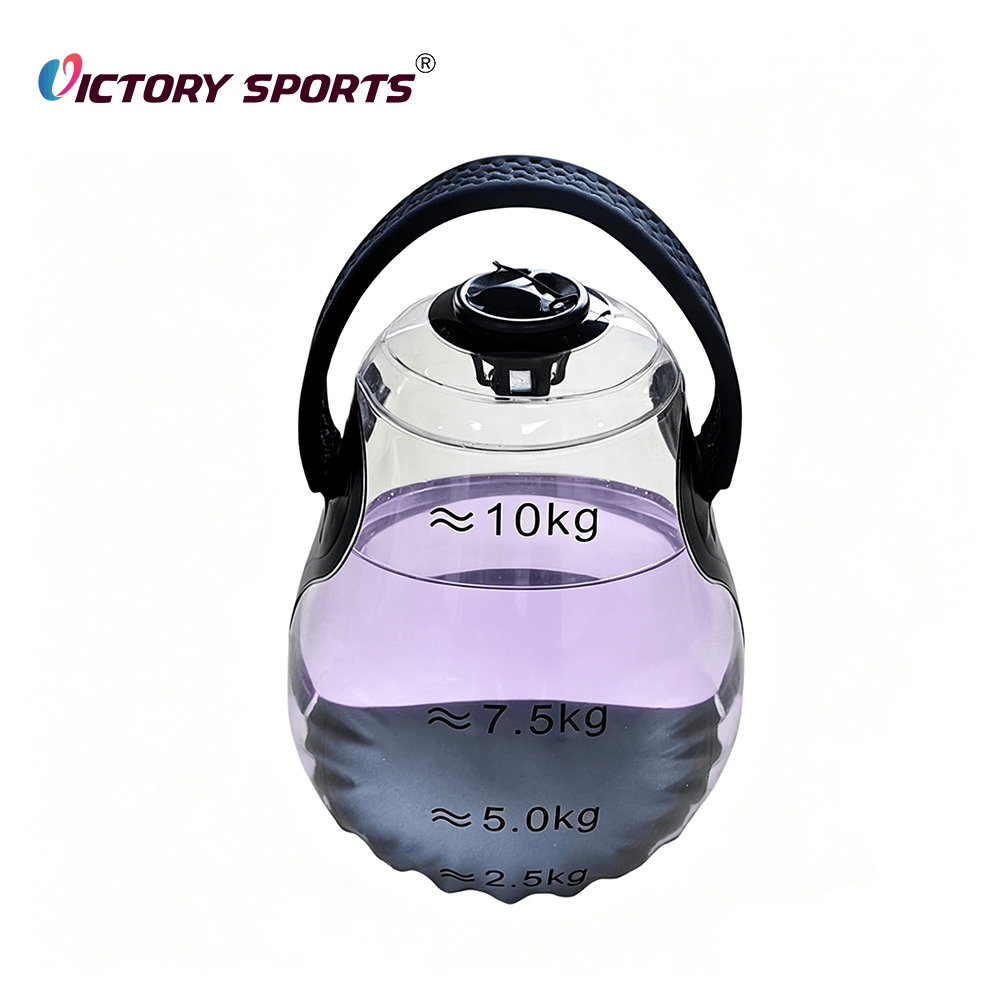 pink soft water kettlebell 1