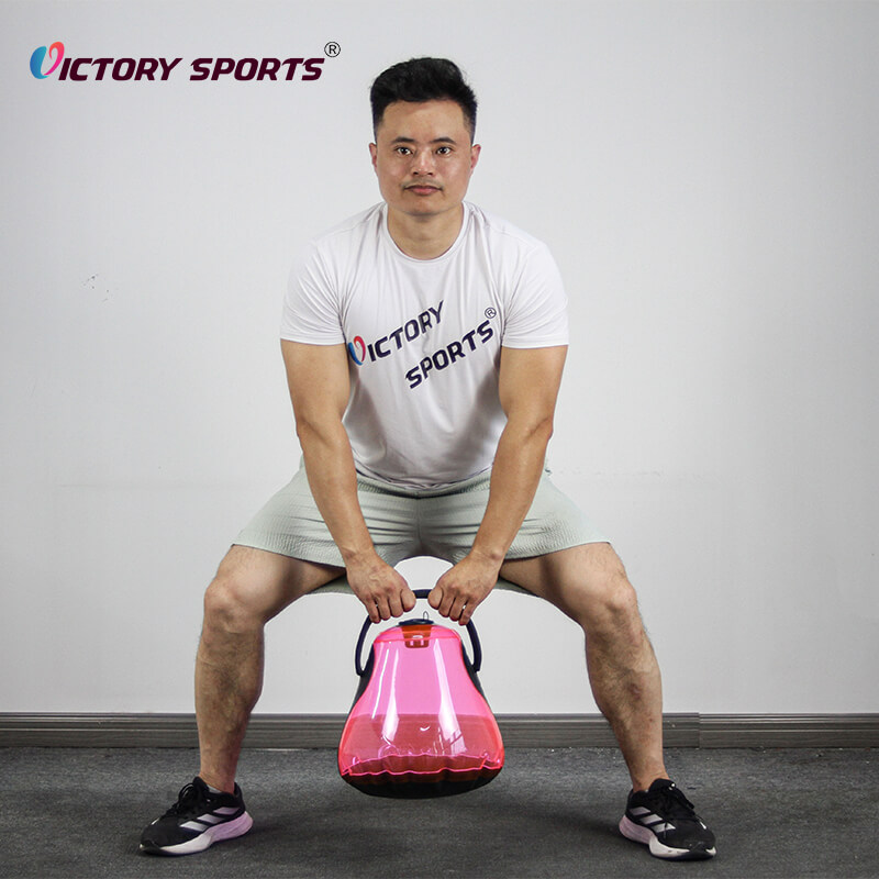 pink soft water kettlebell 3