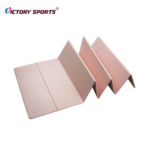 portable foldable yoga mat with strap 2