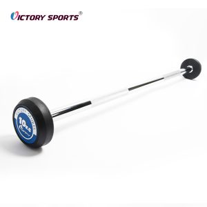 Rubber Head Barbell