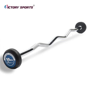 Rubber Head Barbell