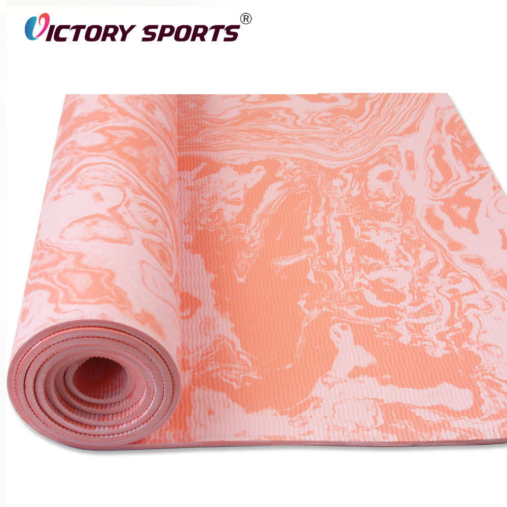 Custom Print Fitness TPE Yoga Mat VSEM-6147 - Image 3
