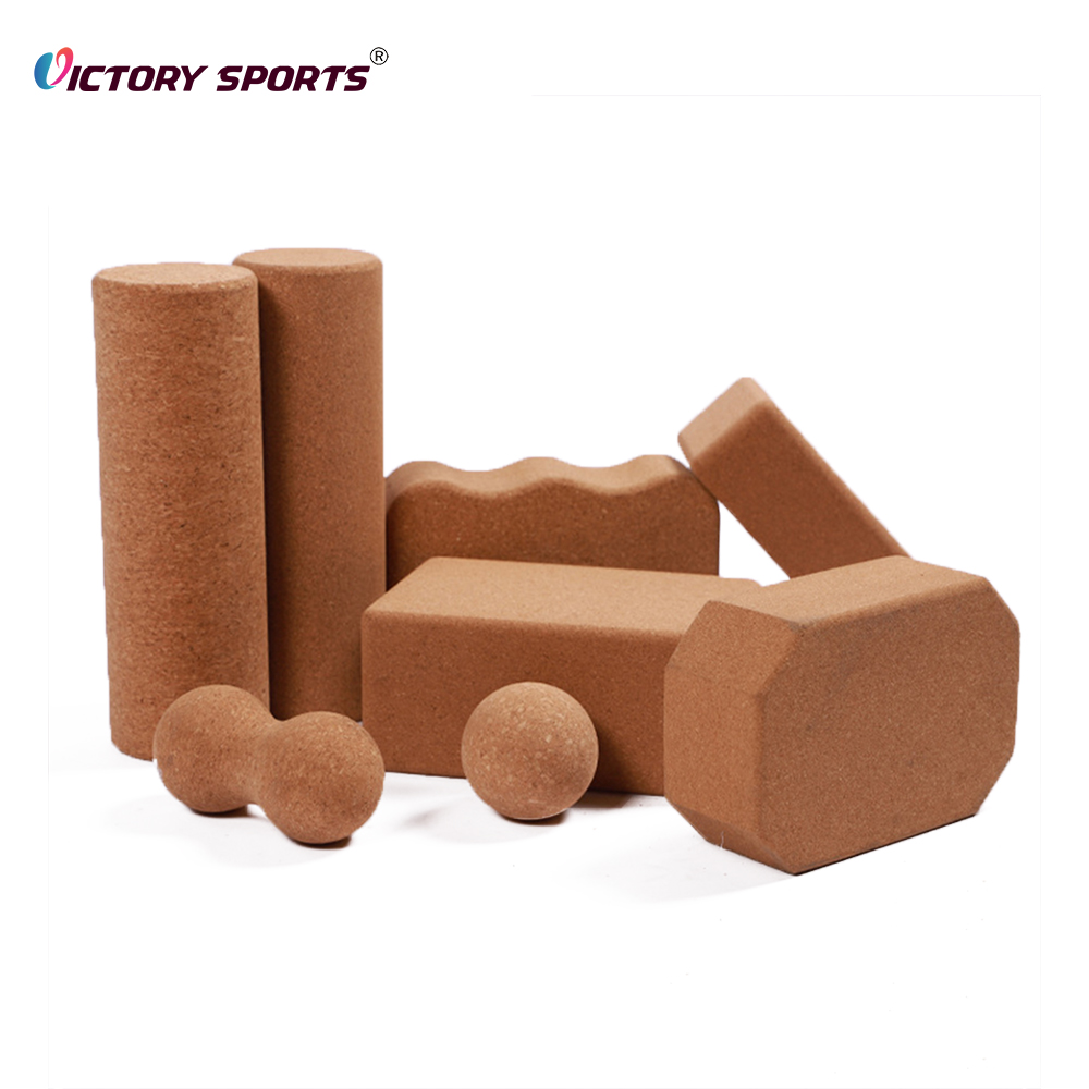 Lightweight Cork Yoga Block VSEM-426 - Image 5