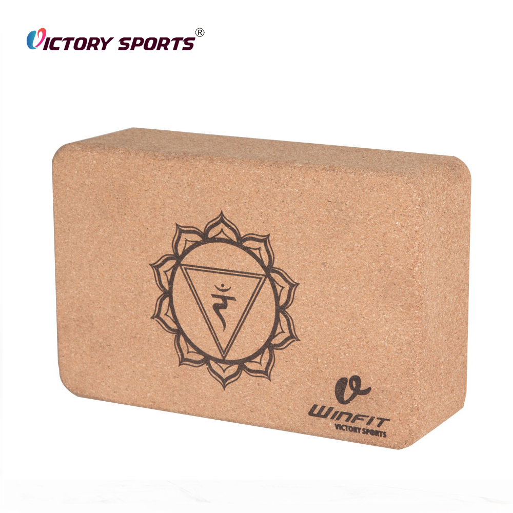 Lightweight Cork Yoga Block VSEM-426 - Image 2