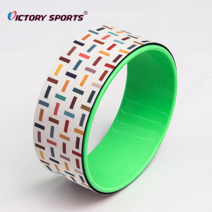customized pattern yoga wheel 1
