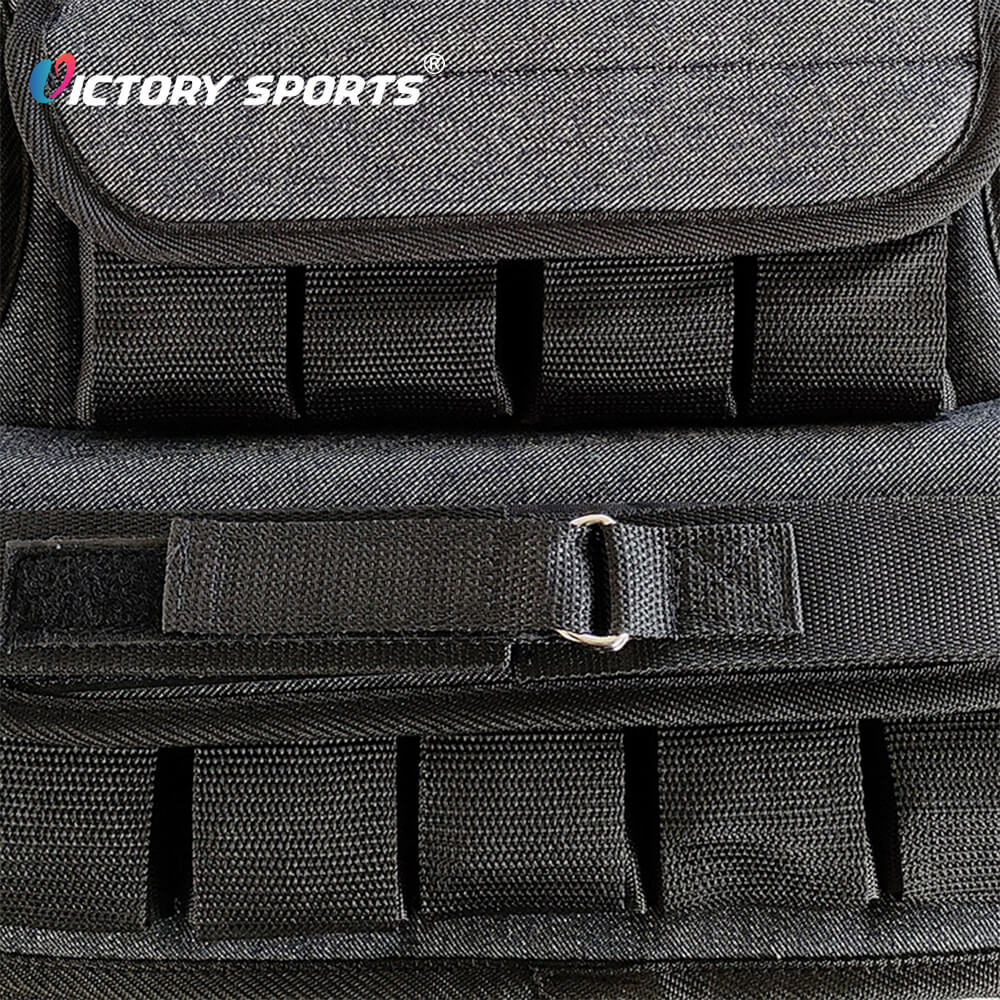 Black Weighted Vest VSW-203 - Image 4