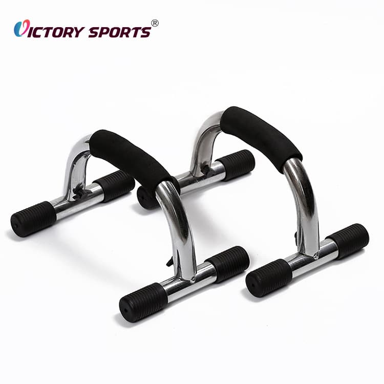 Chromed Steel Push Up Stand