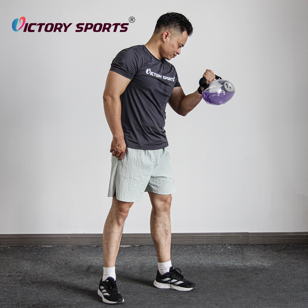Olive Shape Small Water Kettlebell - Image 5