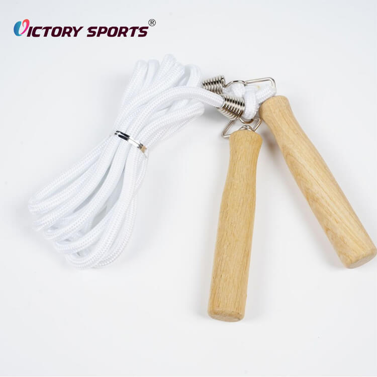 Jump Rope with Wooden Handle