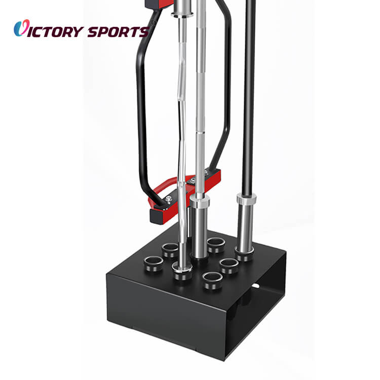 vertical barbell holder