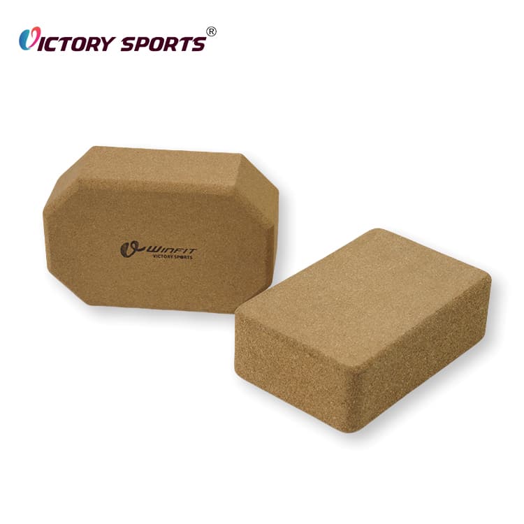 Eco-friendly Octagonal Cork Yoga Block VSEM-426B - Image 4