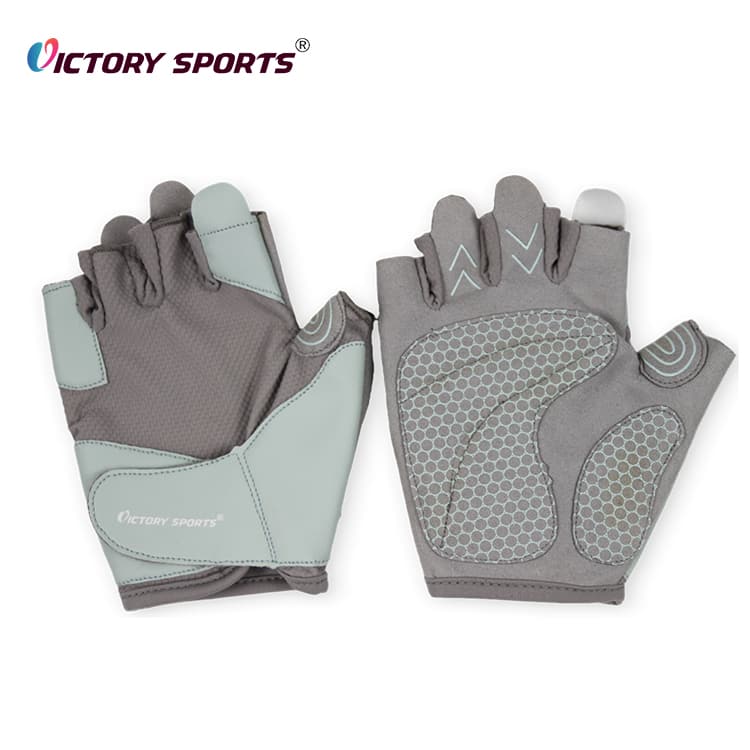 Light Color Workout Gloves for Women