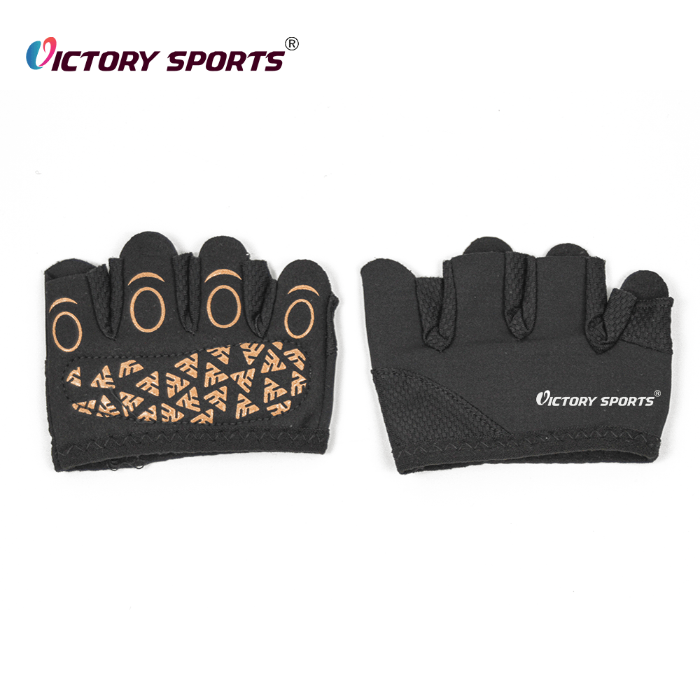 Fingerless Weight Lifting Workout Gloves - Image 2