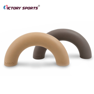 2lb 4lb Curved Silicone Dumbbell Hand Weights for Yoga Pilates vsd-114
