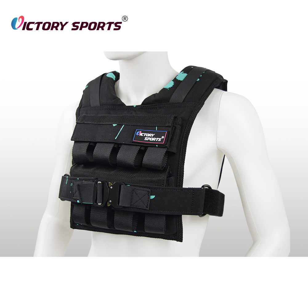 Professional Splatter Design Fashion Weighted Vest for Fitness VSW-213A - Image 6