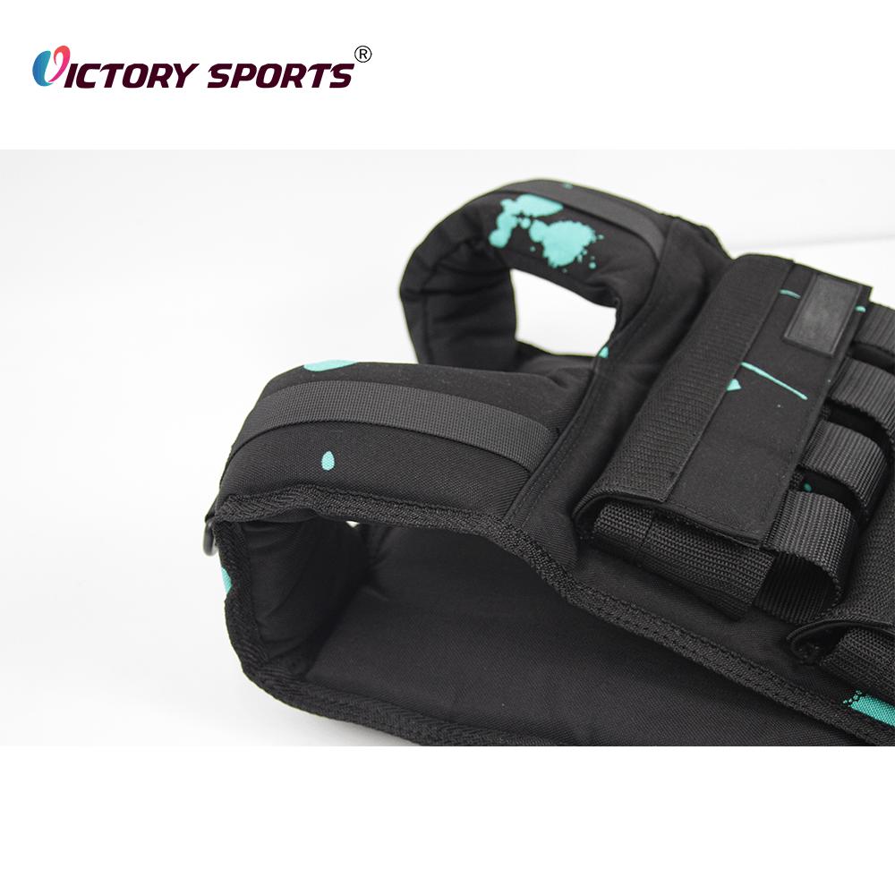 Professional Splatter Design Fashion Weighted Vest for Fitness VSW-213A - Image 3