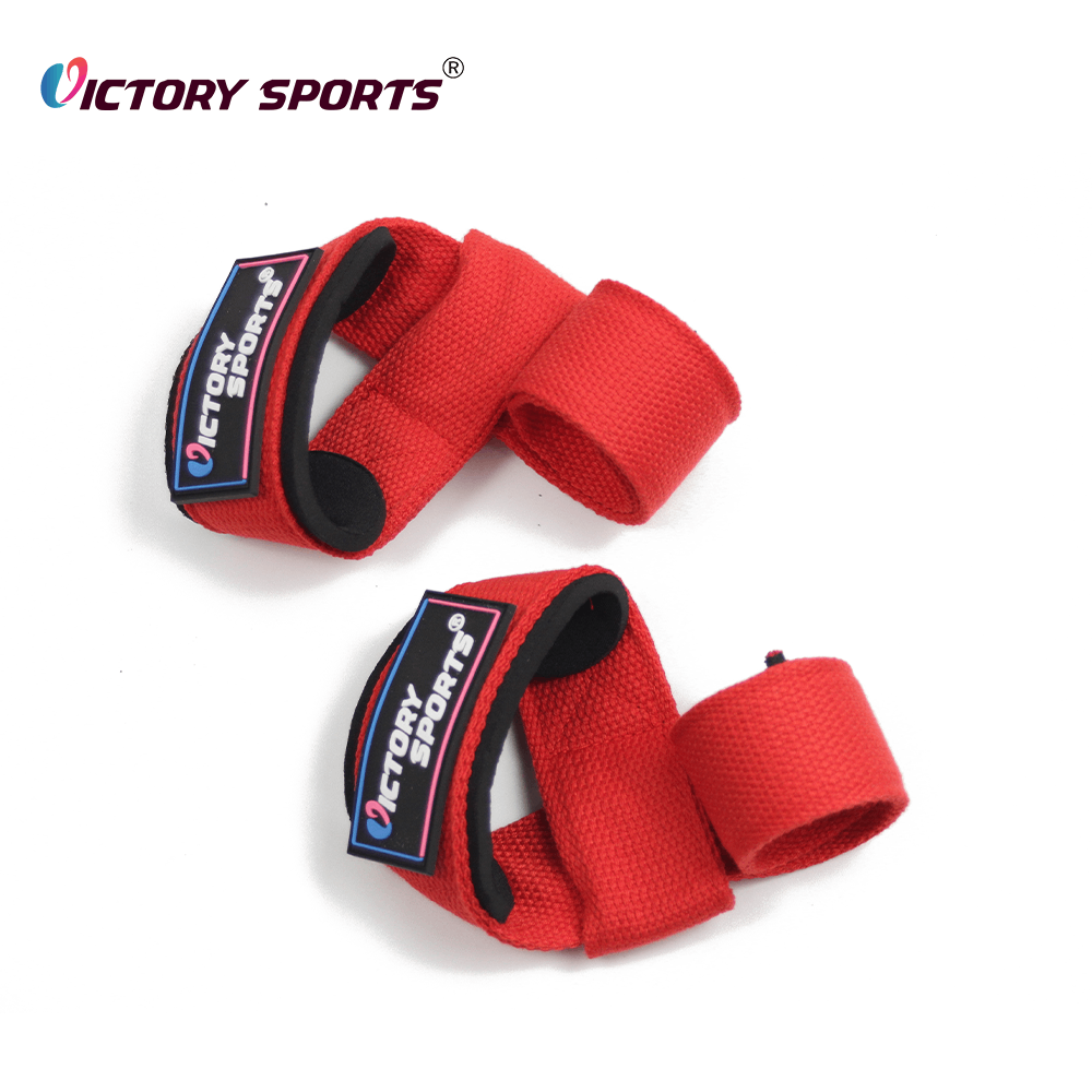 Self Curling Weight Lifting Gym Wrist Strap for Deadlifting VTG-116 - Image 2