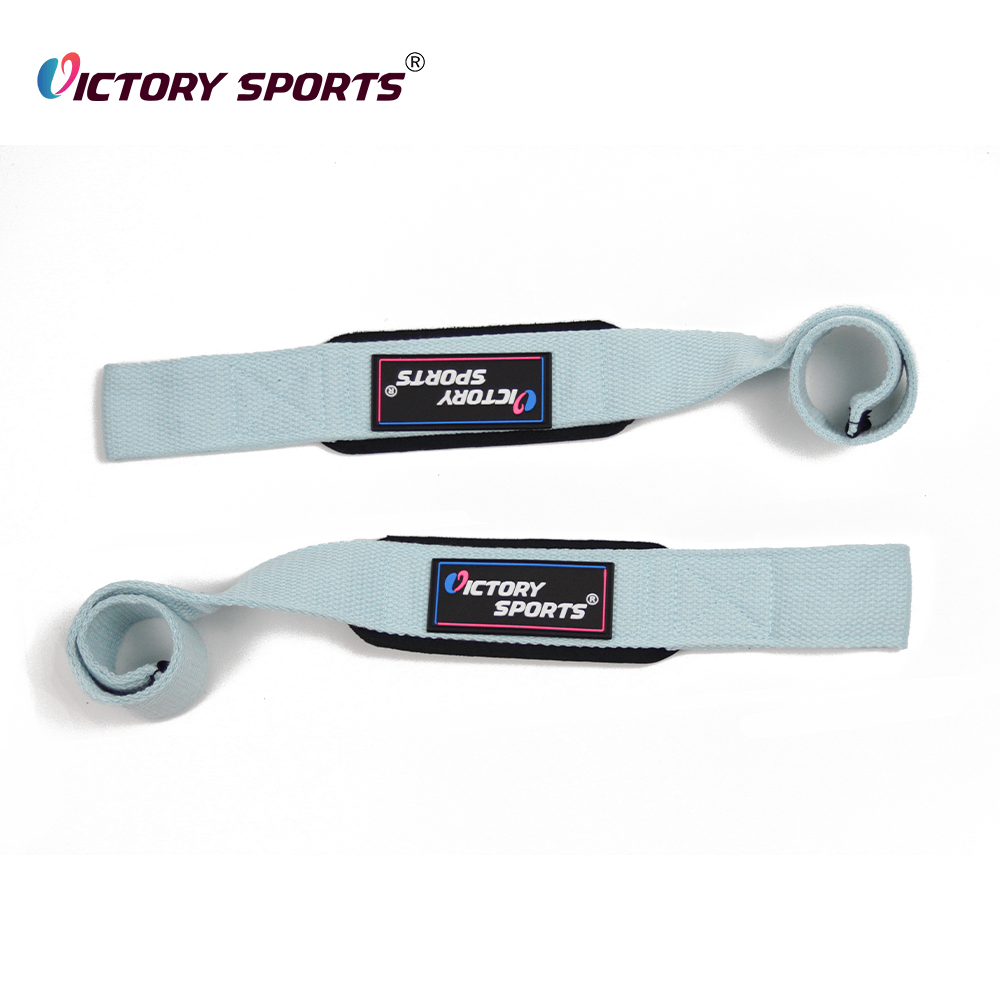 Self Curling Weight Lifting Gym Wrist Strap for Deadlifting VTG-116 - Image 4