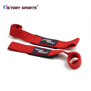 Self Curling Weight Lifting Gym Wrist Strap for Deadlifting VTG-116