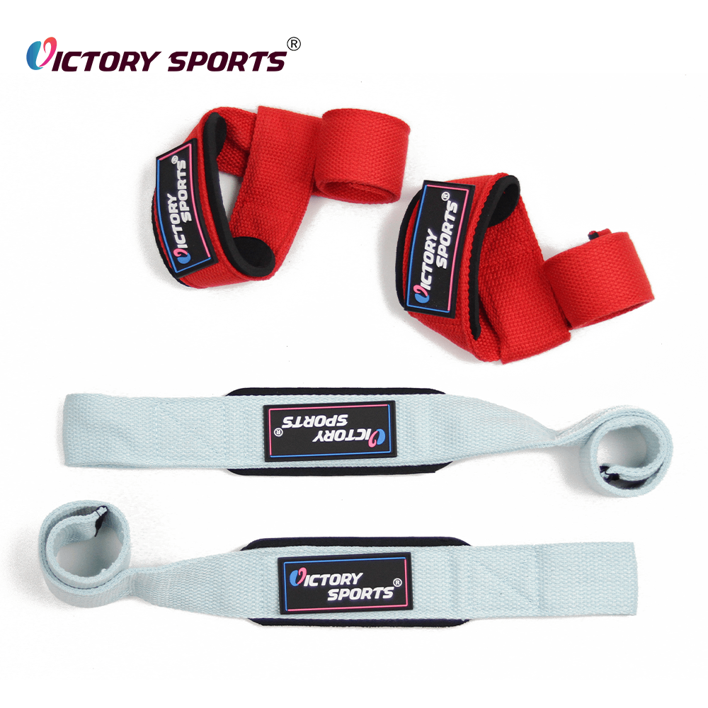 Self Curling Weight Lifting Gym Wrist Strap for Deadlifting VTG-116 - Image 3