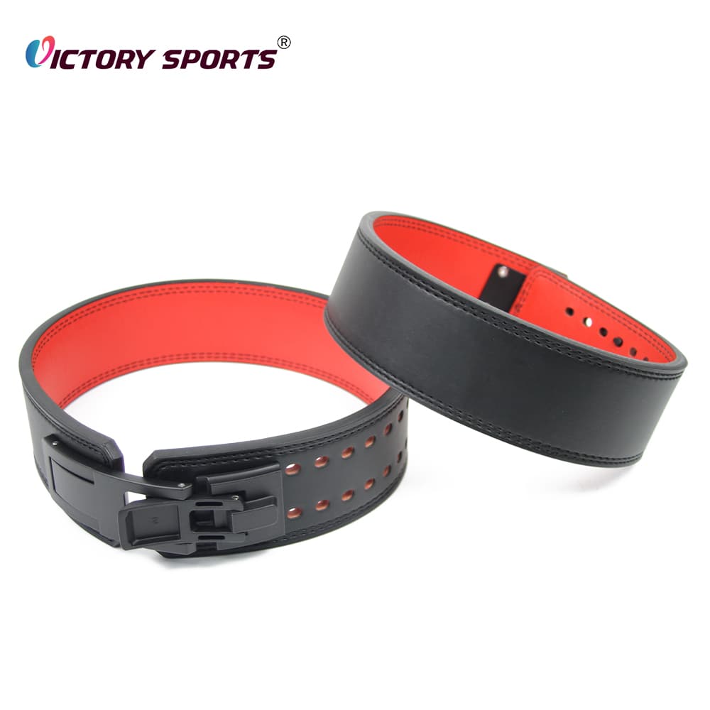 Self Locking Thick 10cm Weightlifting Belt for Gym VBS-1040 - Image 2