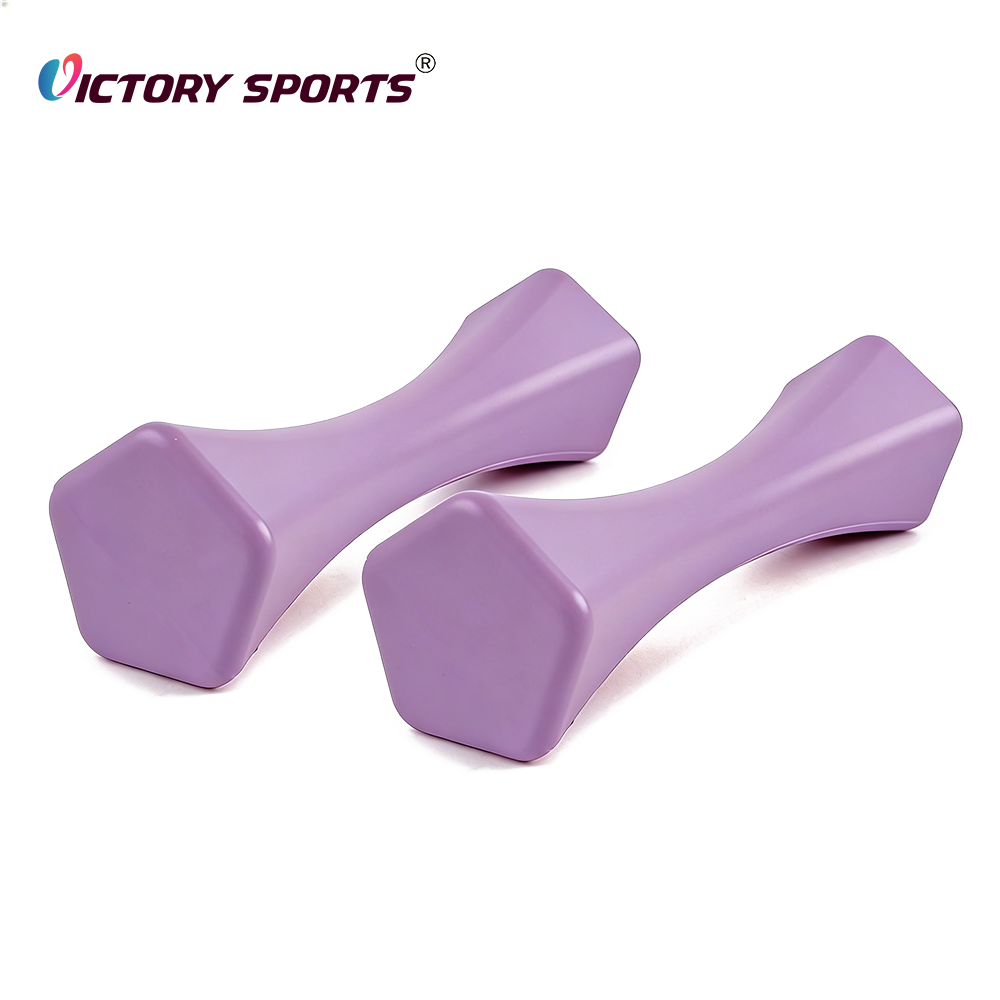 Home Fitness Pentagonal Silicone Dumbbell for Women VSD-113